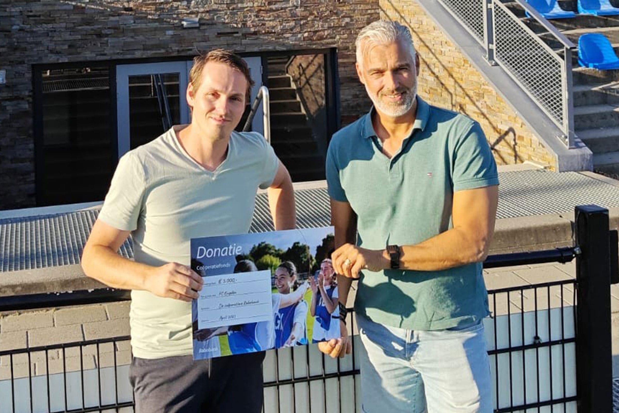 Rabobank donatie 5000 euro